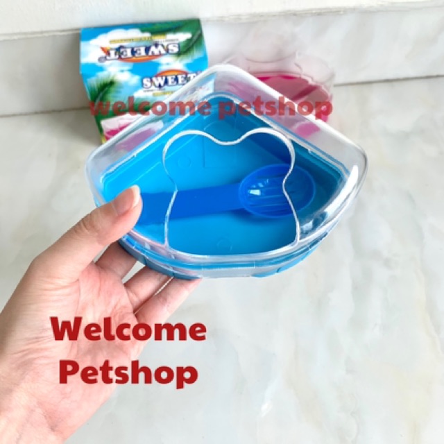 Sweet Bathroom Hamster / Tempat Mandi Hamster/ Rumah Hamster / Mainan Hamster