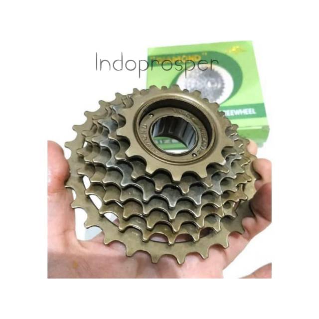 Freewheel Sepeda Gear Tumpuk Sprocket 7 Speed Murah Freewheel Sepeda Gear Tumpuk Sprocket 7 Speed Murah