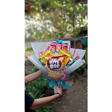 

set hadiah/buket snack unik/buket snack kekinian/buket snack murah/kado untuk anak