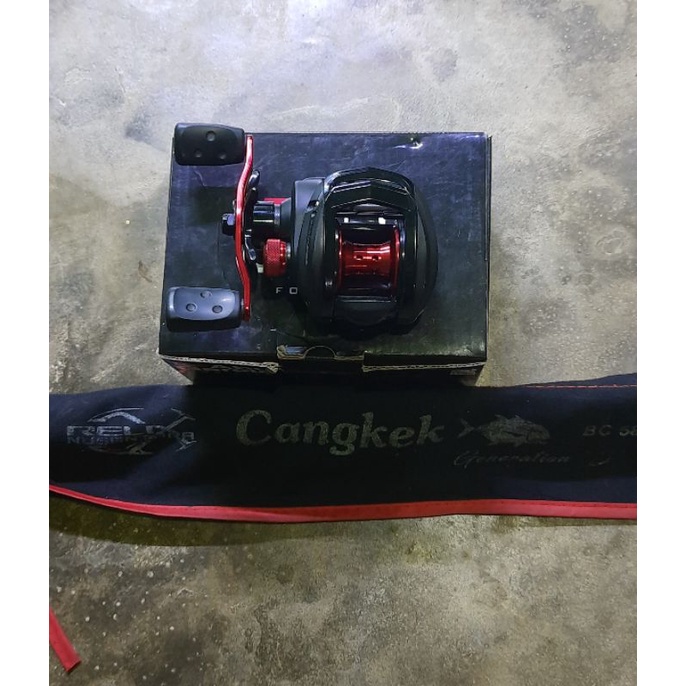Reel abu garcia black max dan joran bc Relix nusantara