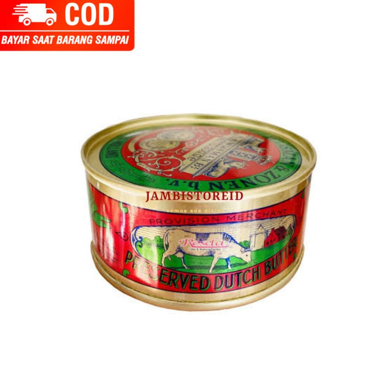 

(JAMBISTOREID) JAMBI LANGSUNG KIRIM Mentega Premium Preserved Dutch Butter 200gram Wijsman Wisman Wisjman Toko Kue Jambi