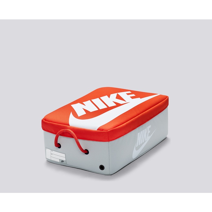 NIKE Shoe Box Bag PRM Orange Grey White DA7337-869 Tas Sepatu Original 100%