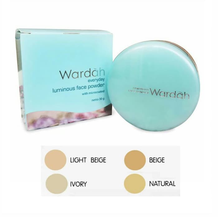 Wardah Everyday Luminous Face Powder/Bedak Tabur Wardah/Bedak Wardah/Face Powder