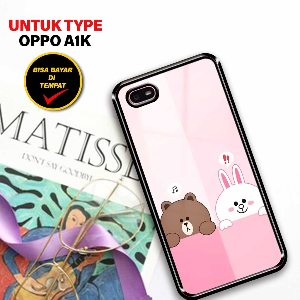 Sukses Case Glossy Oppo A1K - Hardcase Terbaru Oppo A1K - Case Fashion Oppo A1K - Motif { Fold 17 } 