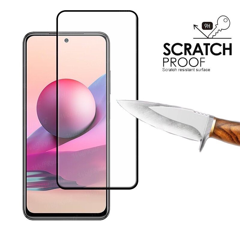 Tempered Glass Full Xiaomi Redmi Note 10s/Xiaomi Redmi Note 10 Tempered Glass Anti Gores
