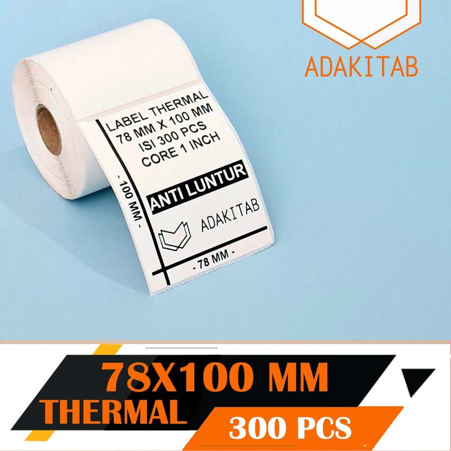 

Update! 78x100 / 78 X 100 1LINE 300PCS GAP CORE 1 DIRECT THERMAL LABEL STICKER BARE 3X4 INCH ..