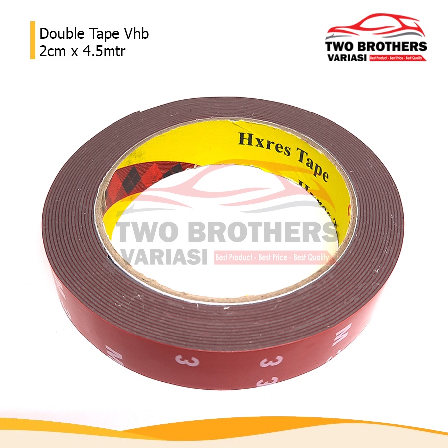 Double Tape VHB Tape  2cm x 4.5mtr serupa 3M