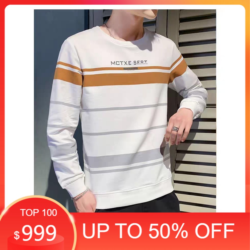 belibeli-pakaian pria / t-shirt / sweatshirt / baju tebal / salur balok / salur parodi