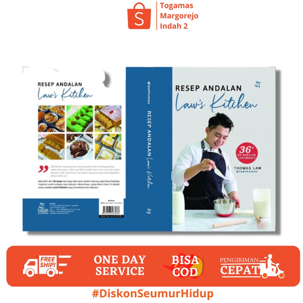 RESEP ANDALAN LAW'S KITCHEN - THOMAS LAW