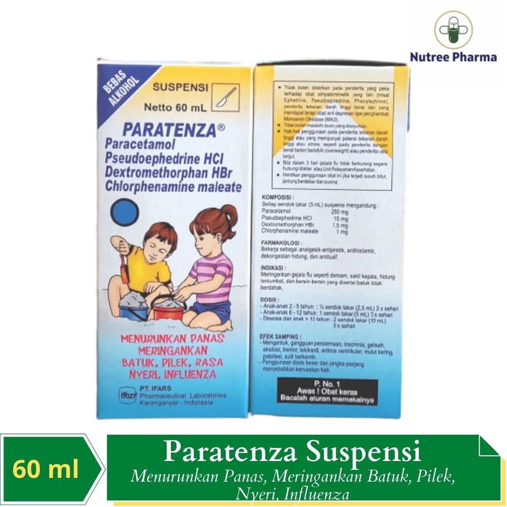 Jual Paratenza Suspensi 60 Ml Shopee Indonesia