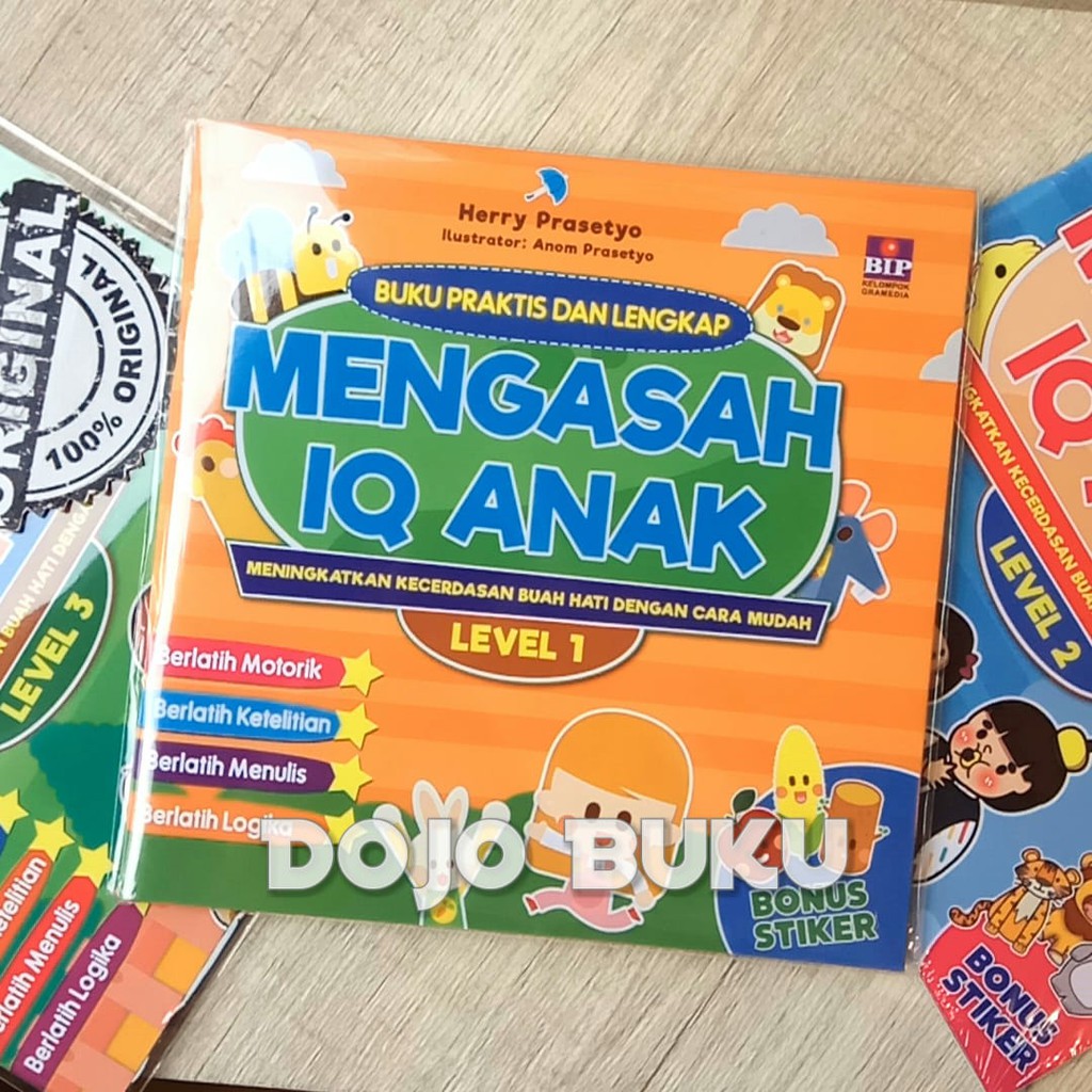 Seri Buku Praktis Dan Lengkap Mengasah IQ Anak by Herry Prasetyo