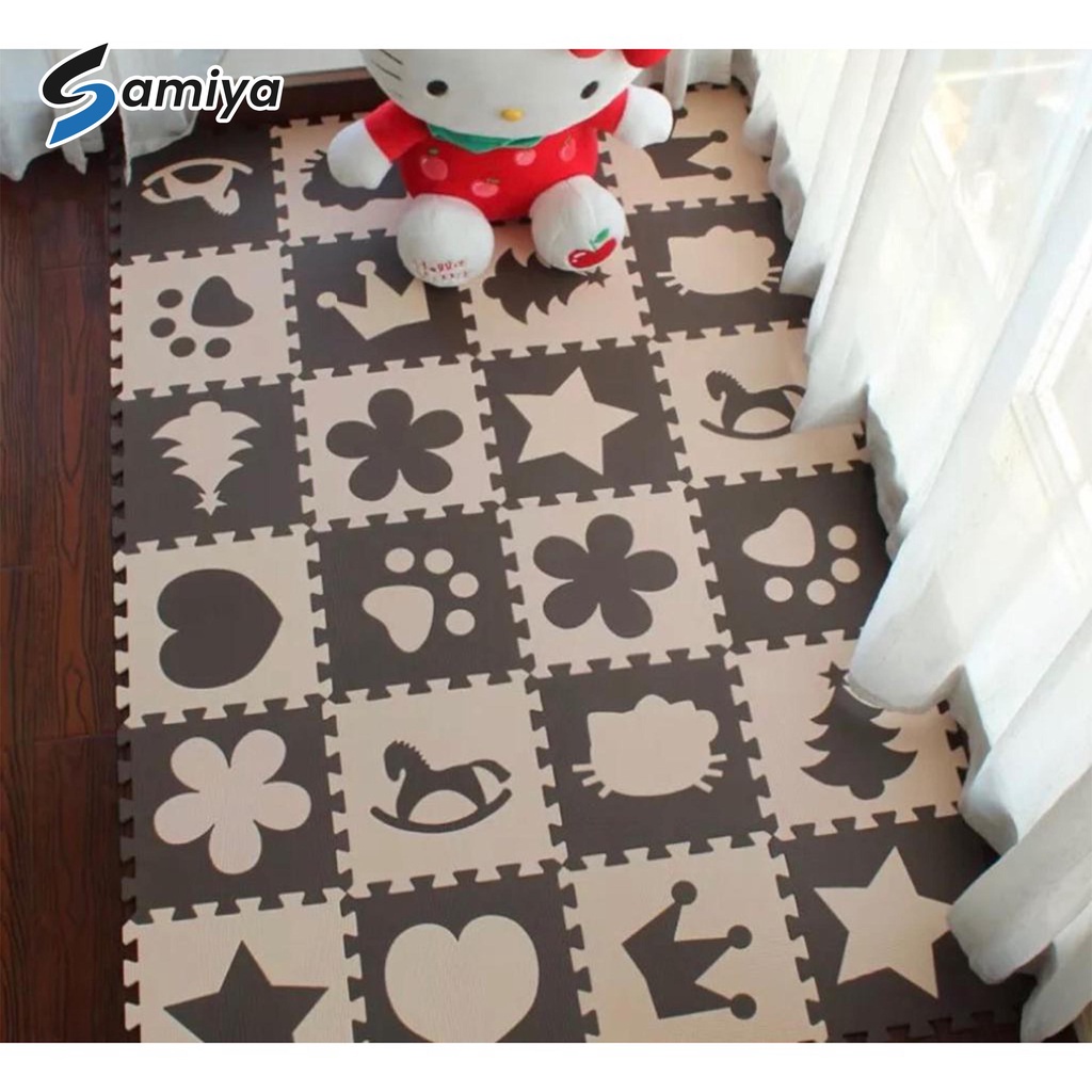 evamat motif cartoon / matras karpet alas lantai anak / eva mat kartun super hero / puzzle lantai