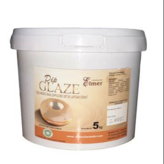 

Repack 250g Glaze Cappucino Elmer/ Filling Cappucino / Selai Cappucino