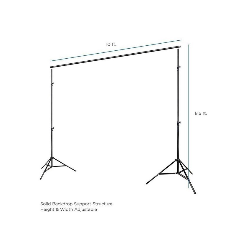 TaffSTUDIO Bracket Stand 3M untuk Backdrop Foto Studio - BS-300