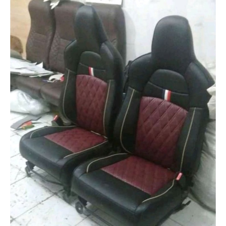 sarung jok mobil Brio Satya 2022 Brio Satya 2014 Mobilio Agya/ayla