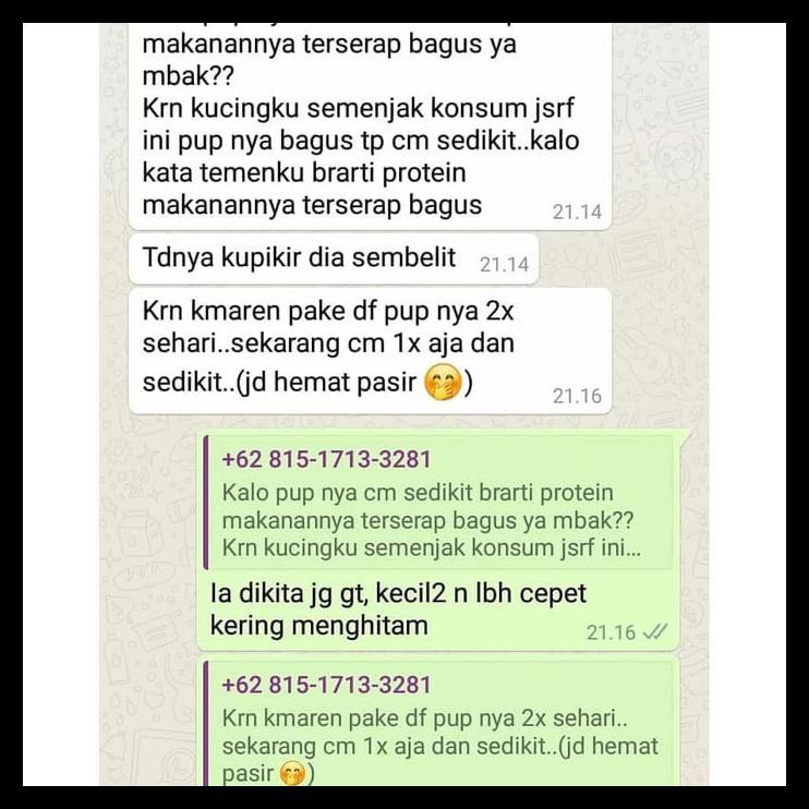 GRATIS  Jamsembilan Raw Food (JSRF) Makanan Kucing / Cat