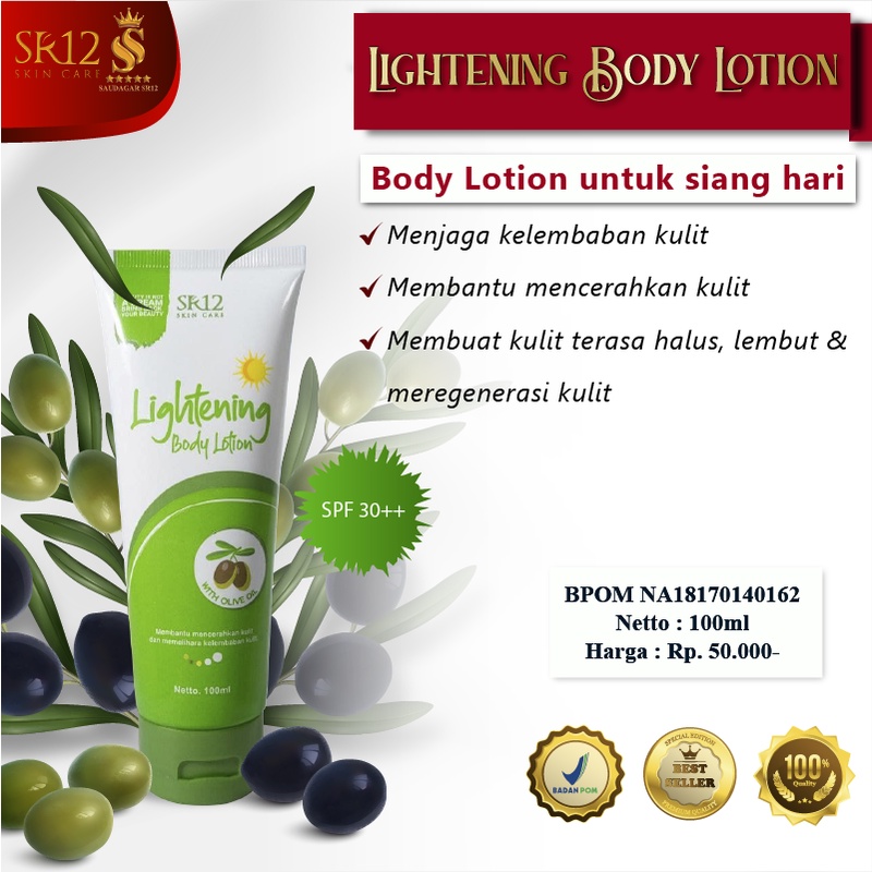 PAKET LOTION PEMUTIH BADAN / BODY LOTION / SUNBLOCK WAJAH / ANTI BELANG / PEMUTIH WAJAH / Paket perawatan wajah dan tubuh original / premium / berkualitas / terbaik / termurah / bagus / bpom / saudagarsr12