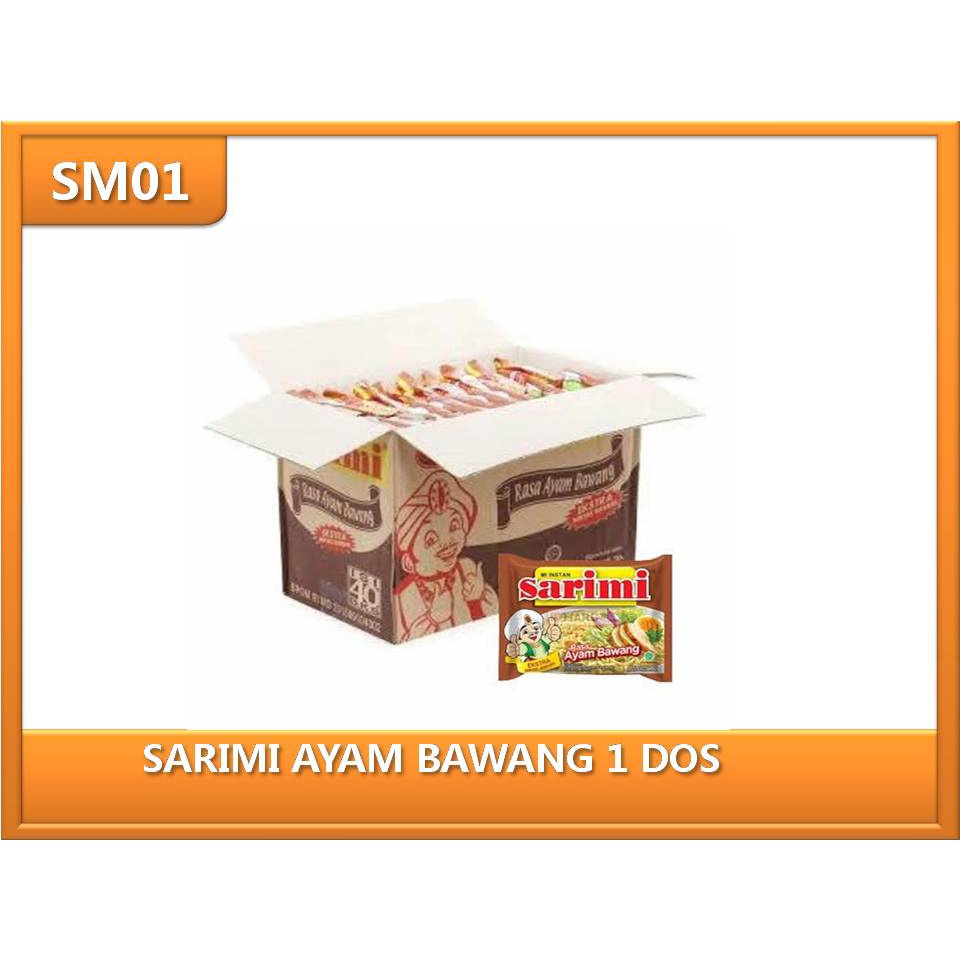 

Sembako - Sarimi Ayam Bawang 1 Dos