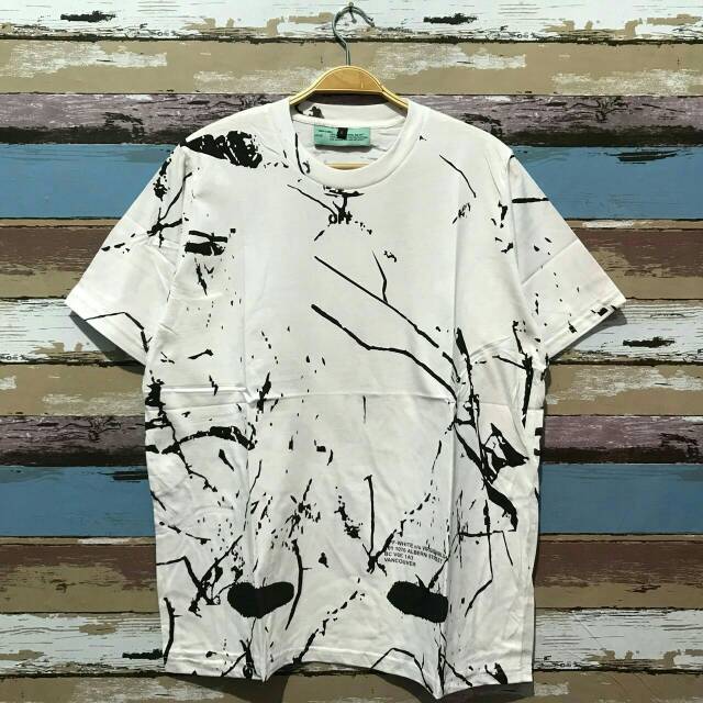 KAOS TSHIRT OFFWHITE ALBERNI STREET PREMIUM QUALITY