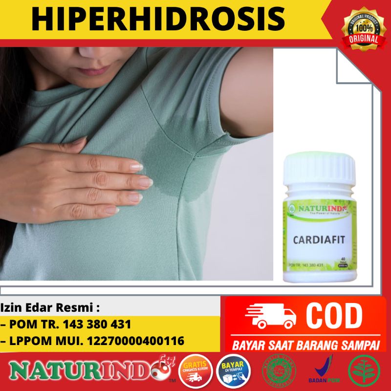 Obat Herbal Hiperhidrosis Ampuh Keringat Berlebih