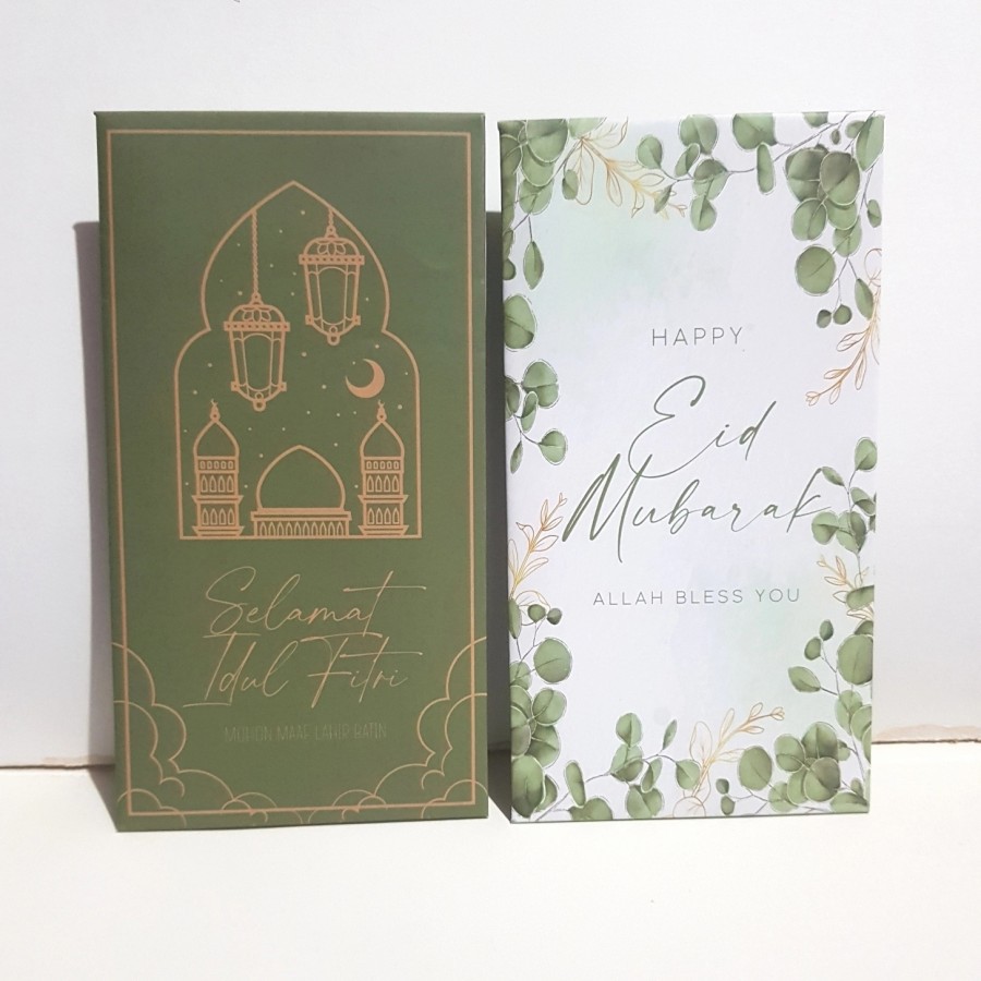 

Custom Envelope Amplop Eid Mubarak Lebaran/ Idul Fitri Premium Doff