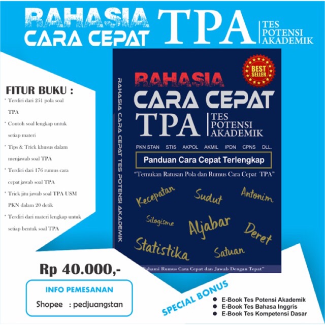 Contoh Soal Tpa Matematika Soal Soal