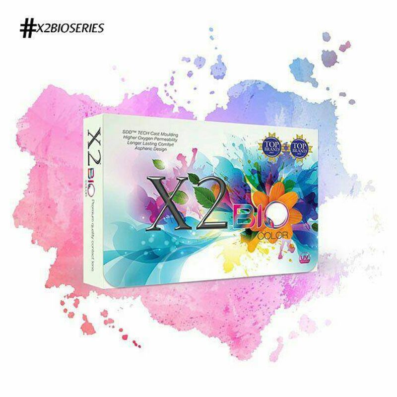 Softlens X2 Bio Color / Softlens X2 BIO COLOUR / Softlen minus warna