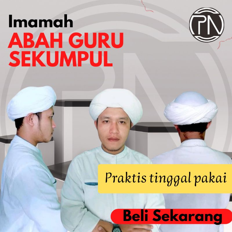 Sorban Imamah Abah Guru Sekumpul Kalimantan praktis tinggal pakai