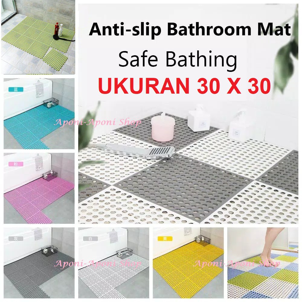 Karpet Kamar Mandi Alas Kaki Anti Licin Alas Kamar Mandi Anti Slip Kolam Renang Alas Dapur Serbaguna