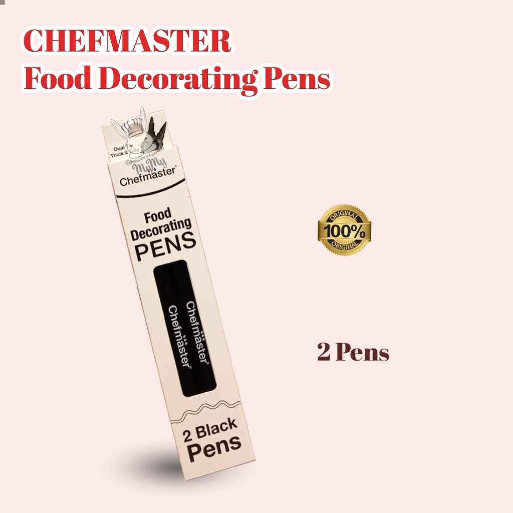 

Chefmaster Food Decorating Pen Colors