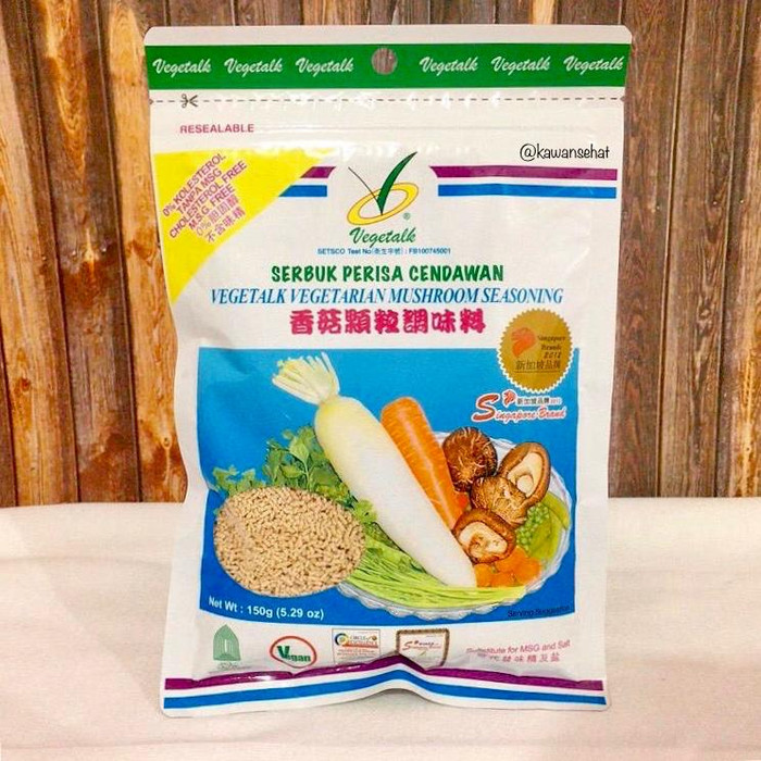 

Ready- Vegetalk Vegetarian Mushroom Seasoning Kaldu Jamur Tanpa Msg 150Gr