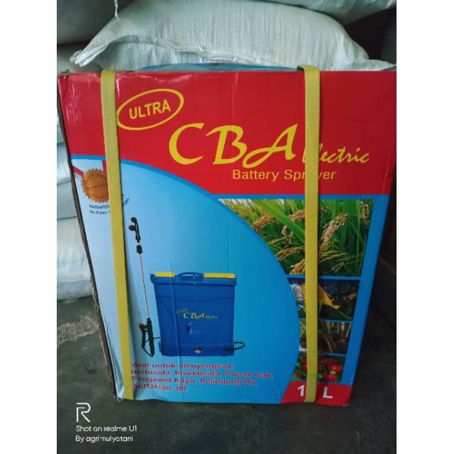 Sprayer tangki semprotan listrik CBA