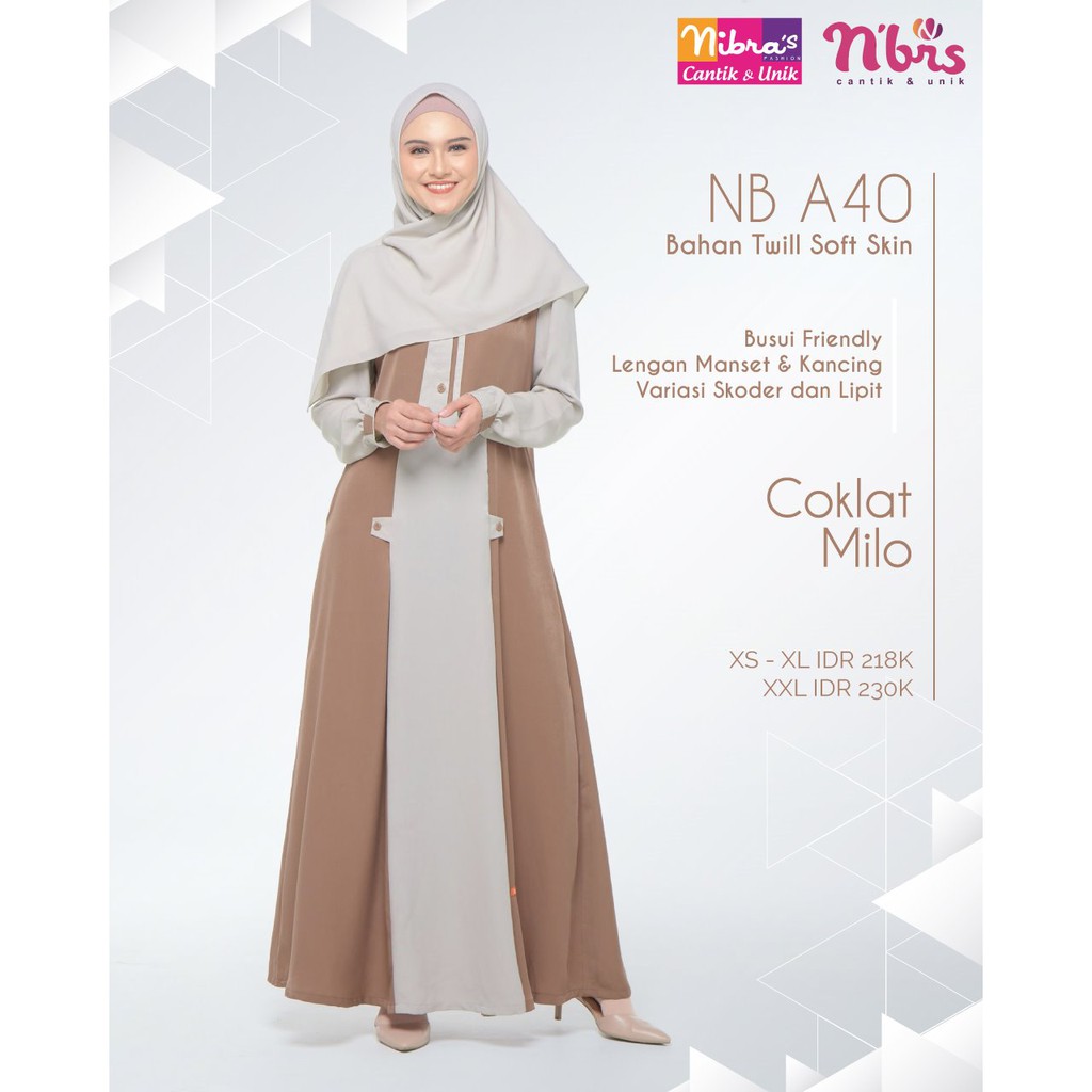 NIBRAS SARIMBIT 70 COKLAT SERAGAM LEBARAN KELUARGA BAJU COUPLE MUSLIM NBRS TERBARU TOYOBO BISA COD