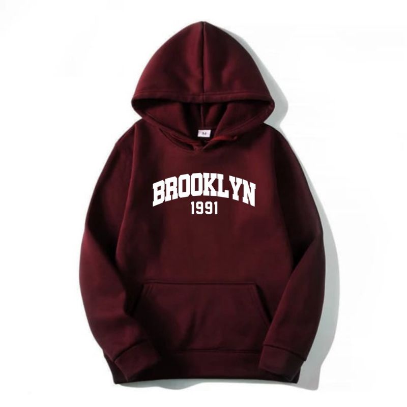 BROOKLYN SWEATER HOODIE JUMPER / HODIE BROOKLYN 1991 OVERSIZE PRIA & WANITA