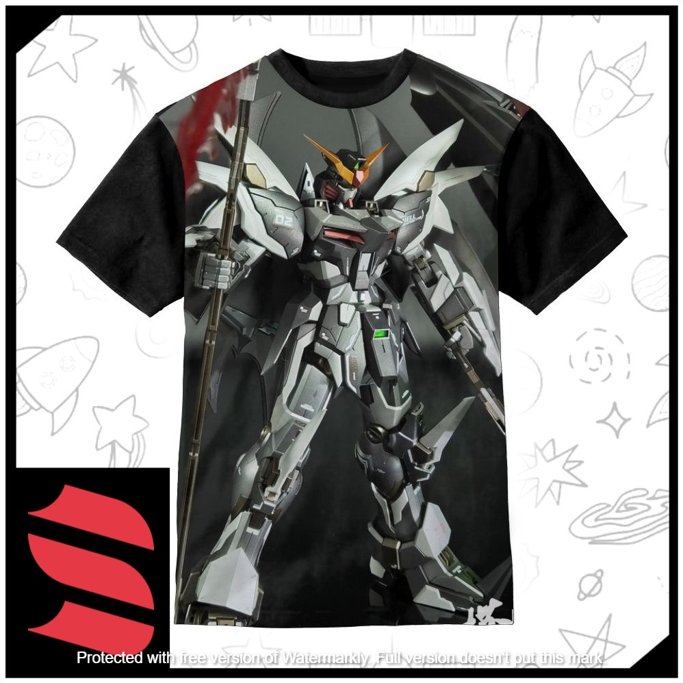 Kaos Anak | Kaos Printing - Kaos Distro Anak Model Gundam Deathscythe Hell Supernova