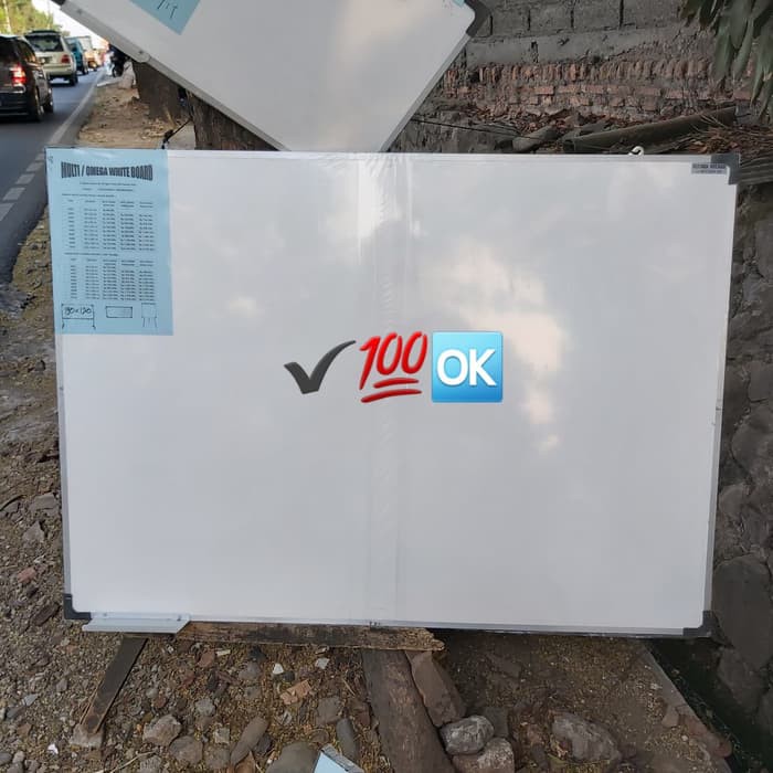

OPEN SALE WHITE BOARD GANTUNG 120 X 90 CM
