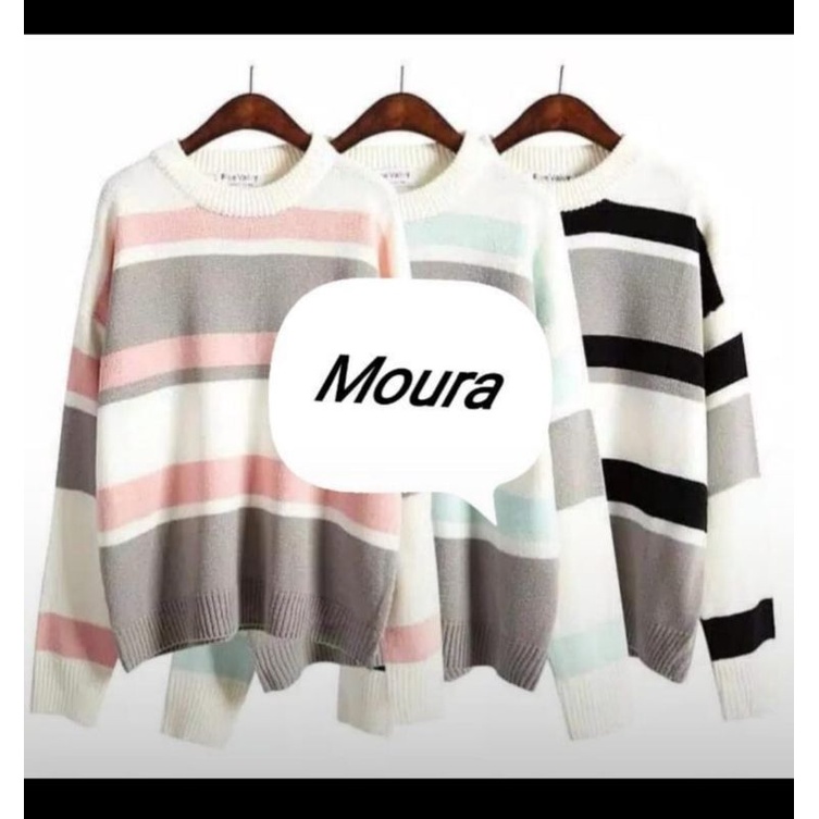 Queenfashion17/Moura rajut strip