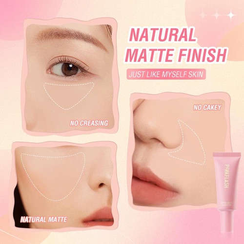 PINKFLASH Oh My Self Weightless Long Lasting All - Day Tahan Air Matte Foundation 6 Colors - Foundation