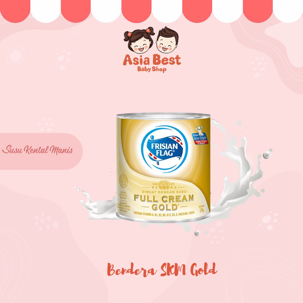 FRISIAN FLAG / BENDERA SKM GOLD PLAIN 370 GR