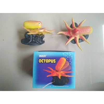 Aksesoris Aquarium Hiasan Pajangan Octopus MULTI Ornamen Akuarium