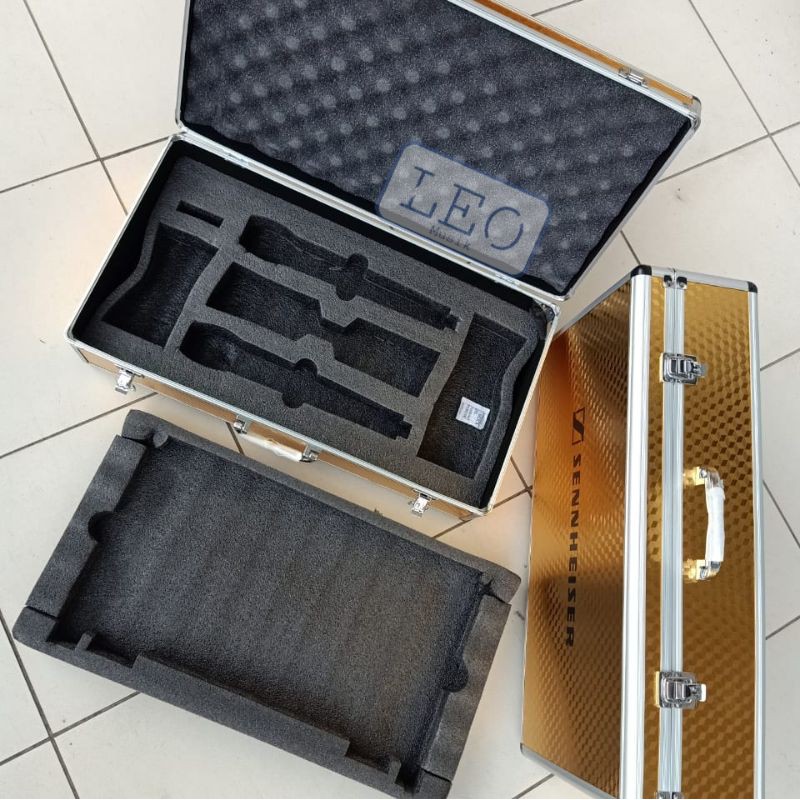KOPER MIC WIRELESS UNTUK RECEIVER MIC WIRELESS HARDCASE GOLD