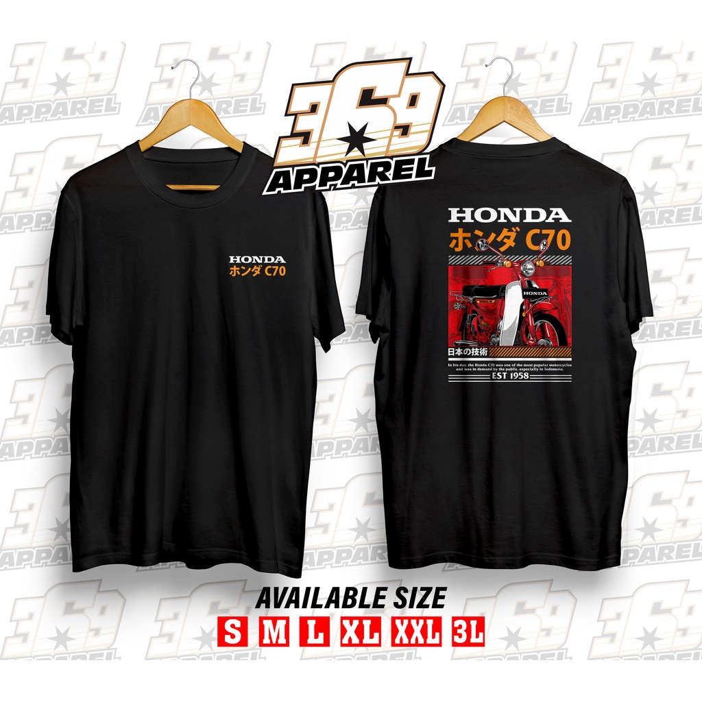 kaos motor klasik c70 kaos pitung otomotif