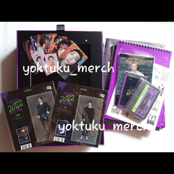 Ready Stock Magnet Jimin & Digital Code Season's Greetings BTS 2022 SG season greeting