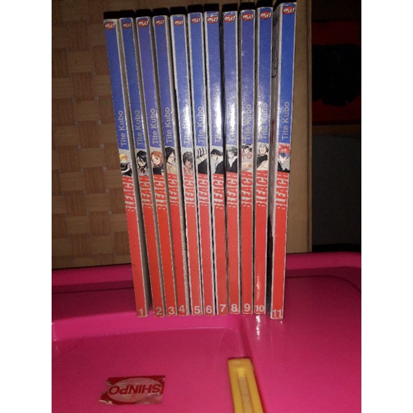 Komik Bleach set 1 - 11. kolpri mulus