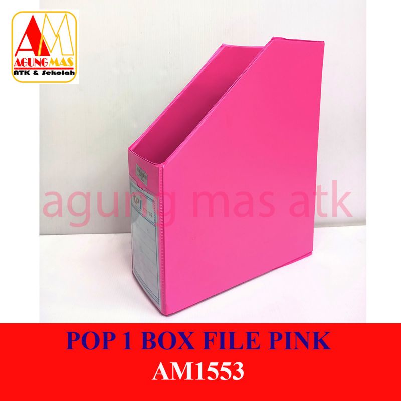 

POP 1 BOX FILE PINK