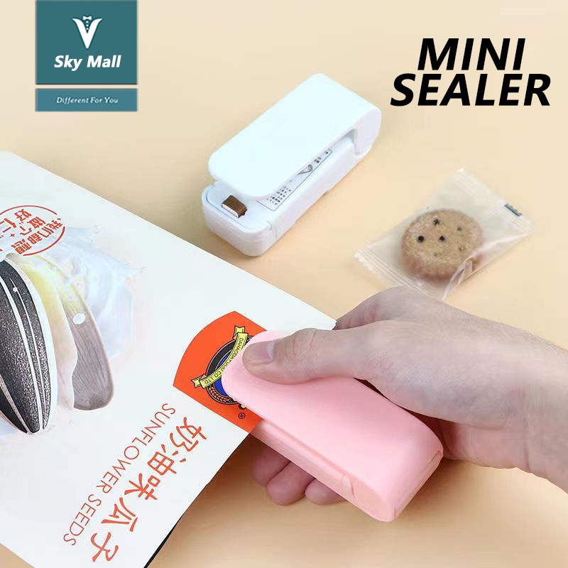 【WZ009】Sky Mall HAND SEALER MINI / ALAT PRESS PEREKAT PLASTIK MAKANAN PEREKAT BUNGKUSAN SNACK CEMILAN