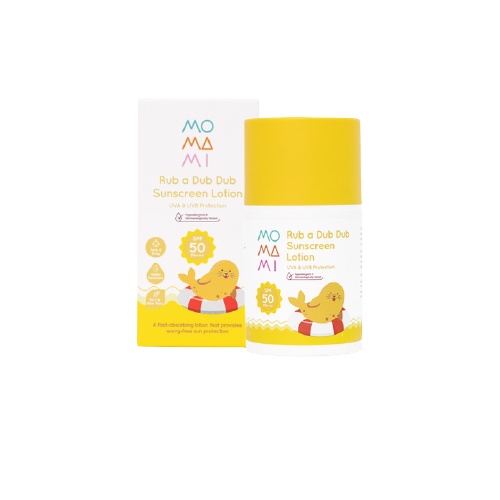 Momami Rub A Dub Dub Sun Lotion Krim Tabir Surya Sunblock 50ml