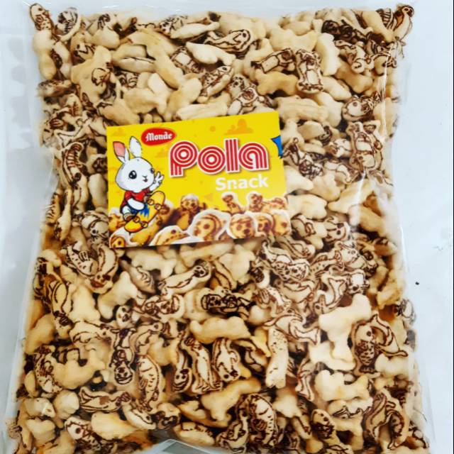 

Pola Monde Snack Kiloan Cemilan Jadul Original 250 gram