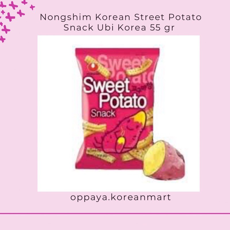 

Nongshim Korean Sweet Potato Snack Ubi Korea 55 Gr