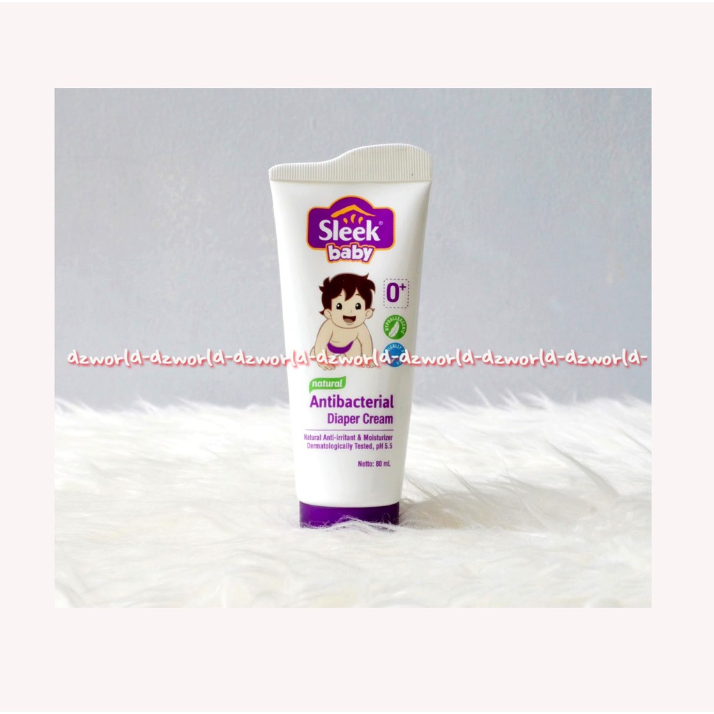 Sleek Baby Antibacterial 80ml Efektif Mencegah Dan Mengatasi Iritasi Di Daerah Popok Sleekbaby Anti Bacterial 80 ml Iritasi Popok